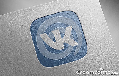 Vk-1_1 on paper texture Editorial Stock Photo